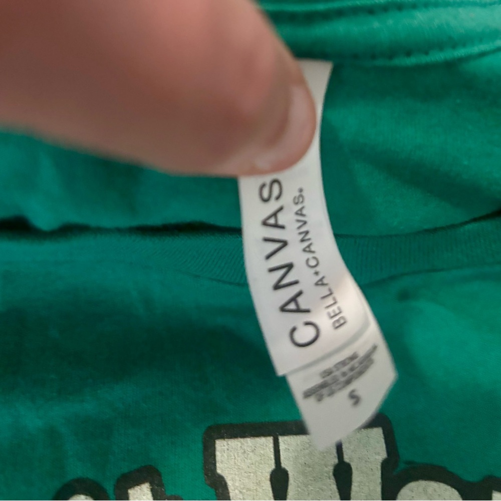 Adult Small Simpsons Green T - Picture 3 of 3